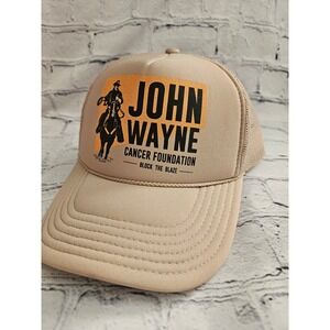 Otto Collection John Wayne Cancer Foundation Block The Blaze Trucker Hat Mesh